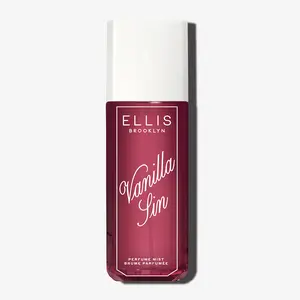 VANILLA SIN Perfume Mist 240ml - Gourmand Perfume Mist with Black Cherry, Hazelnut, Bourbon Vanilla, Vanilla Infusion, and Fresh Freesia.